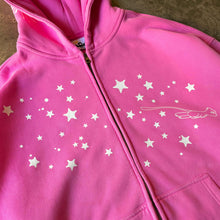 Load image into Gallery viewer, HOODIE -ZIP GLOW MEWSTAR