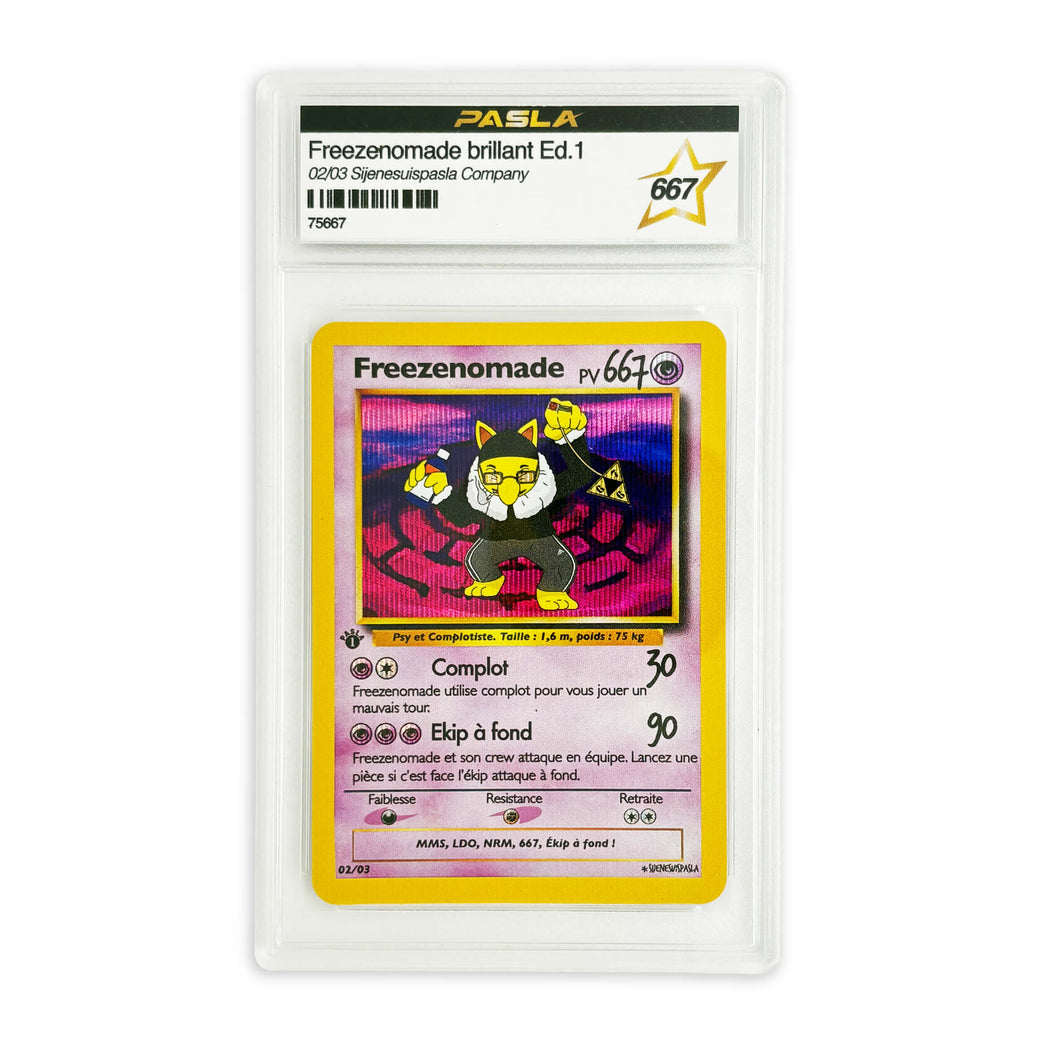 FREEZENOMADE CARTE by PASLA STUDIO