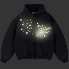 Load image into Gallery viewer, KYOGRE STARS HOODIE -ZIP GLOW
