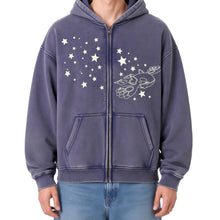 Load image into Gallery viewer, KYOGRE STARS HOODIE -ZIP GLOW
