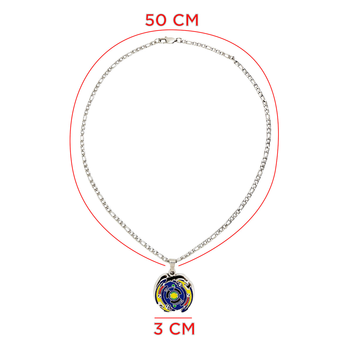 NECKLACE DRANZER BEYBLADE BY PASLA RARE — Size guide